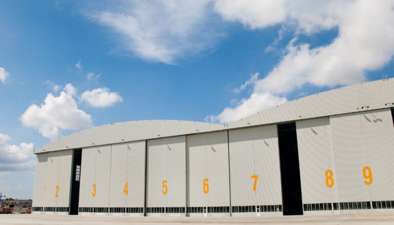 Sliding Steel Hangar Door Repair, Service & Installation